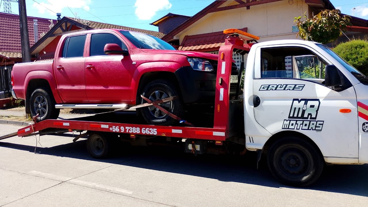 Servicio de grúa 24/7 en Concepción